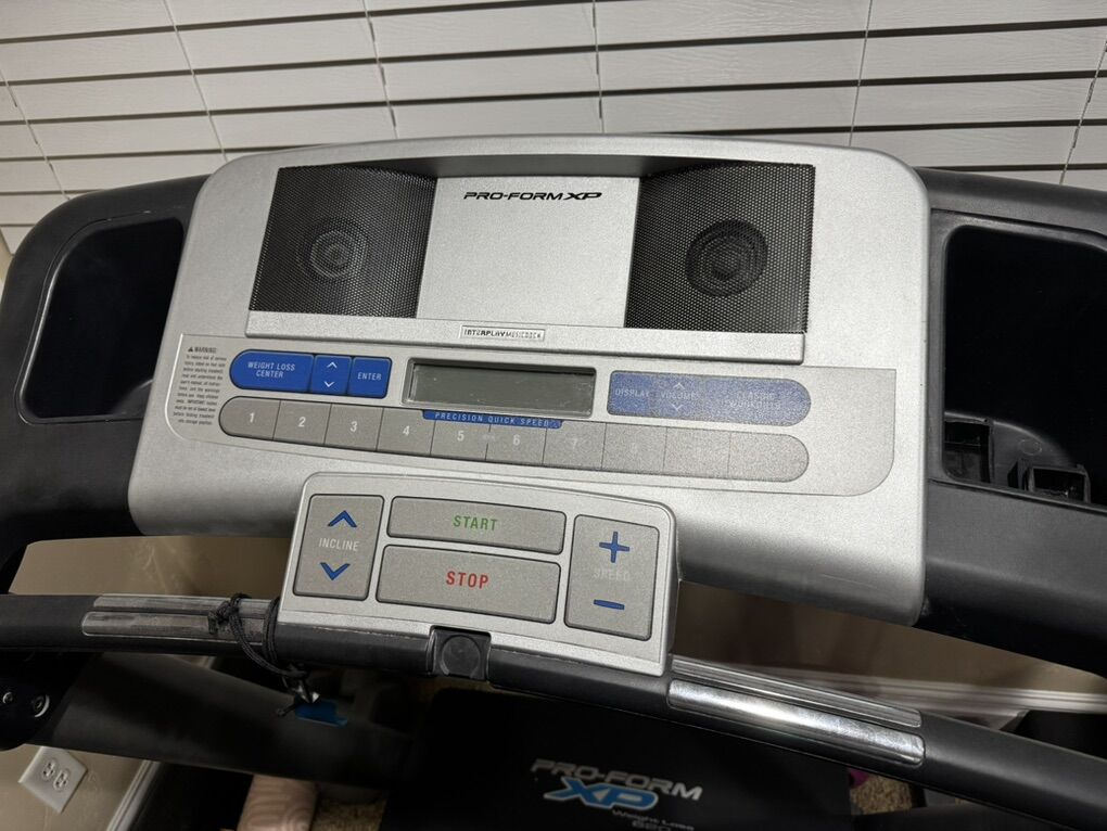 proform xp treadmill weight loss 620