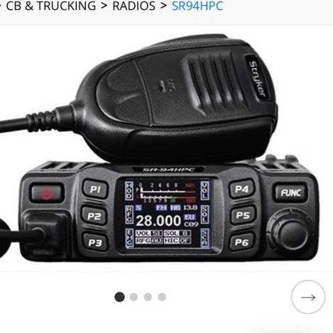 Stryker SR-94 HPC Compact 10 Meter Amateur Radio - High/Low Power, SWR Meter, New in box