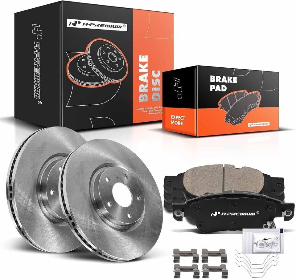 A-Premium Infiniti Front Brake Kit (6PC)