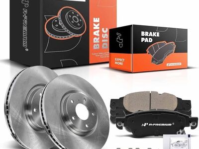 A-Premium Infiniti Front Brake Kit (6PC)
