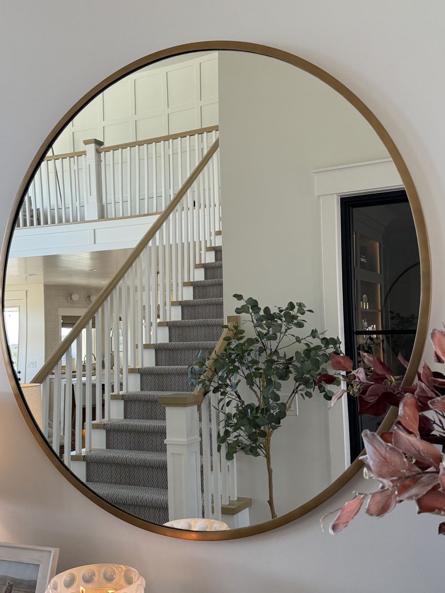 46" Round Mirror