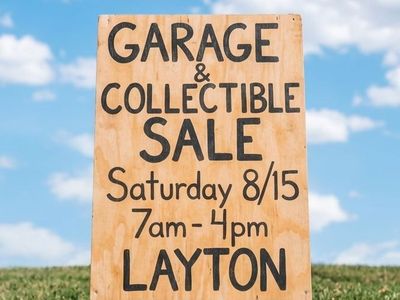 Yard Garage Collectible Sale Saturday 8/15 LAYTON~Hot Wheels, Vintage Bottles, Disney, Glass Jewelry +++