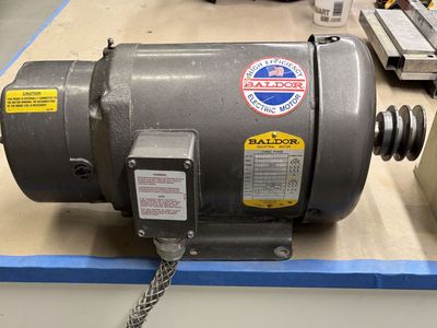 Baldor 3 Phase 3 HP Motor With VFD