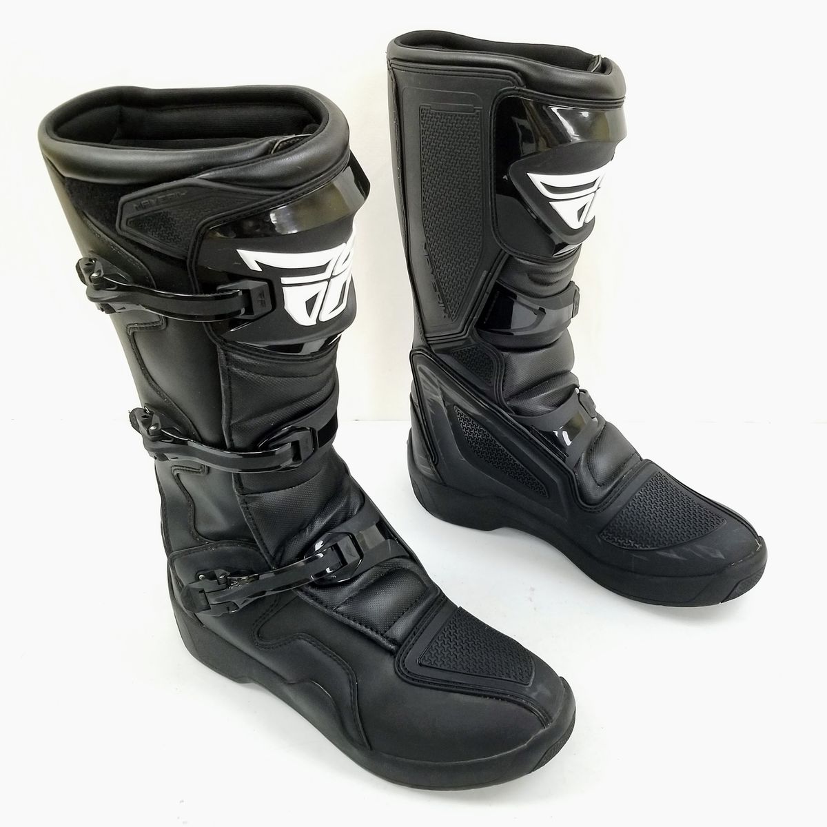 Fly Racing Maverik LT Riding Boots (Black/Black LT, 13) (364-66013-L-R2-S5)