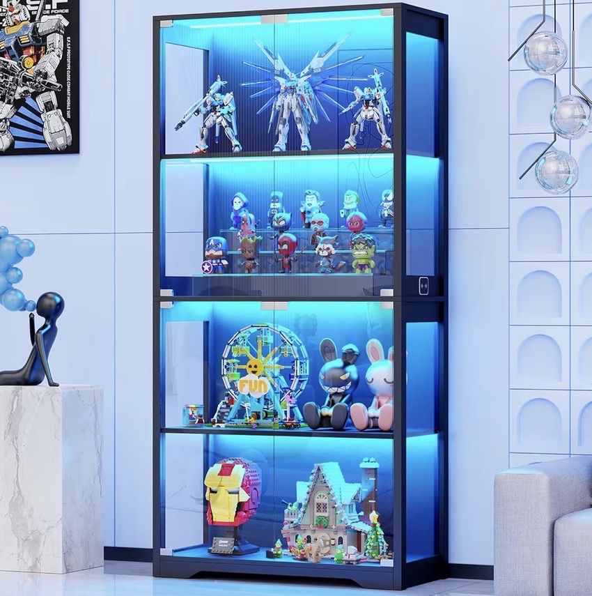 Black Display case