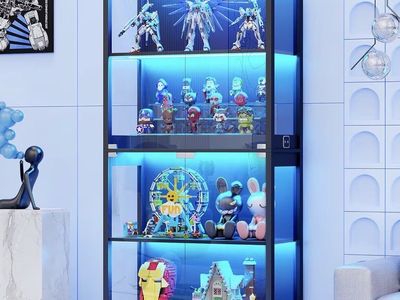 Black Display case