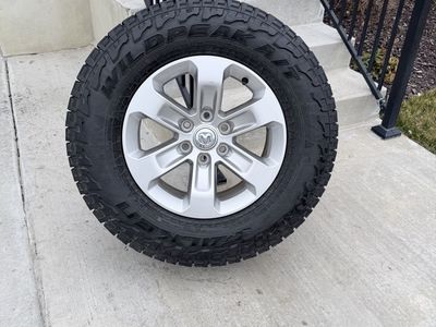 Dodge Ram 1500 Rims and Tires 275/70R18 Falken