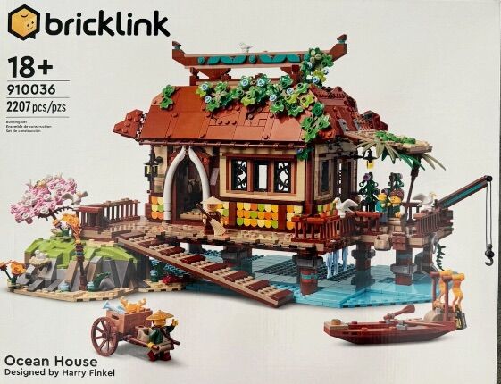 New Bricklink Lego Ocean House