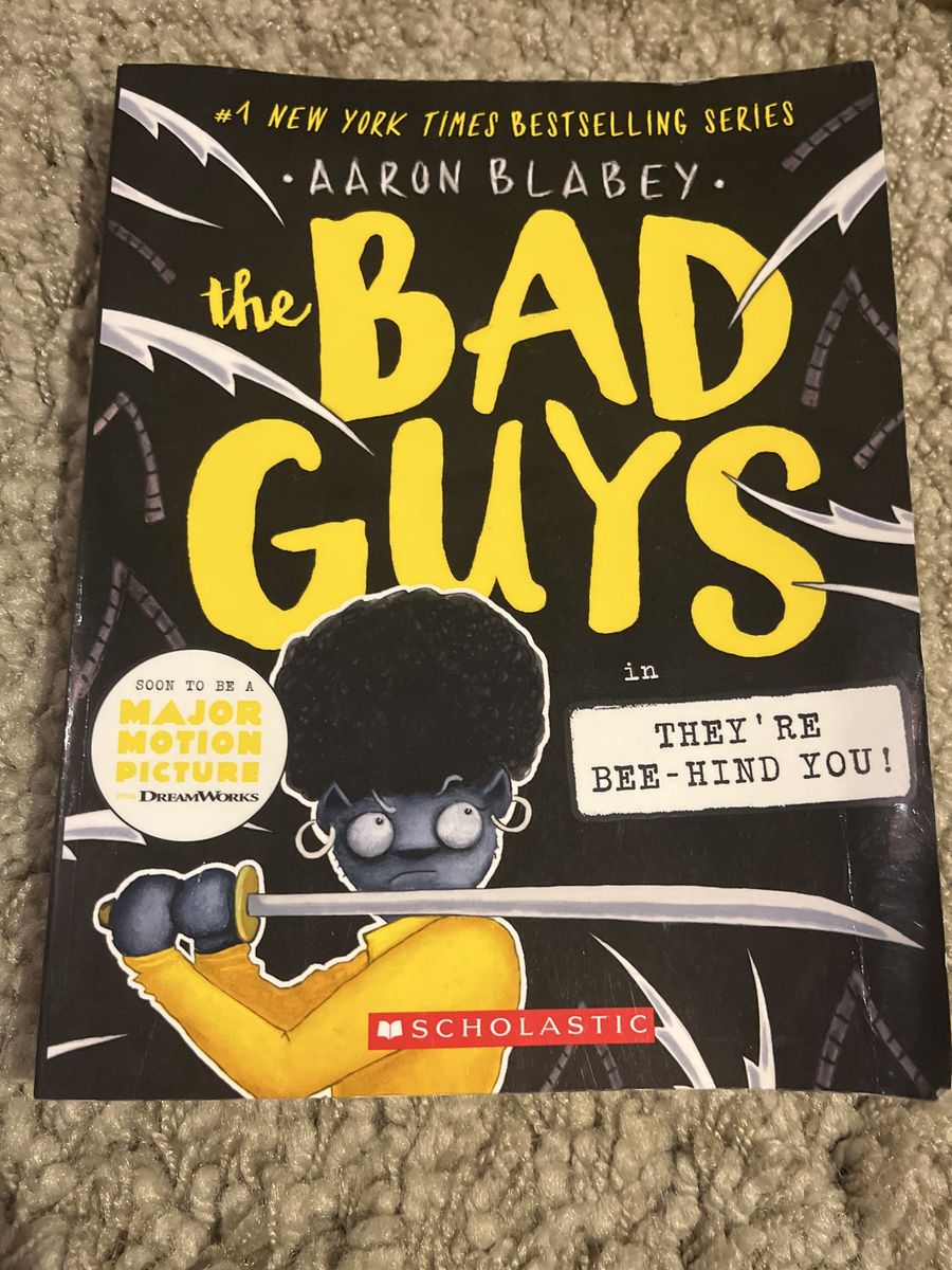 The Bad Guys in They're Bee-Hind You! by Aaron Blabey - Scholastic #1 NYT Bestselling Series