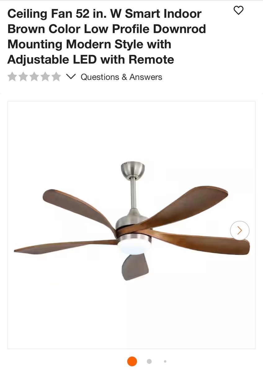 Brand new ceiling fan