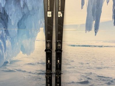 Used 2023 Salomon Stance 80 185cm Skis w/Salomon M10 Bindings