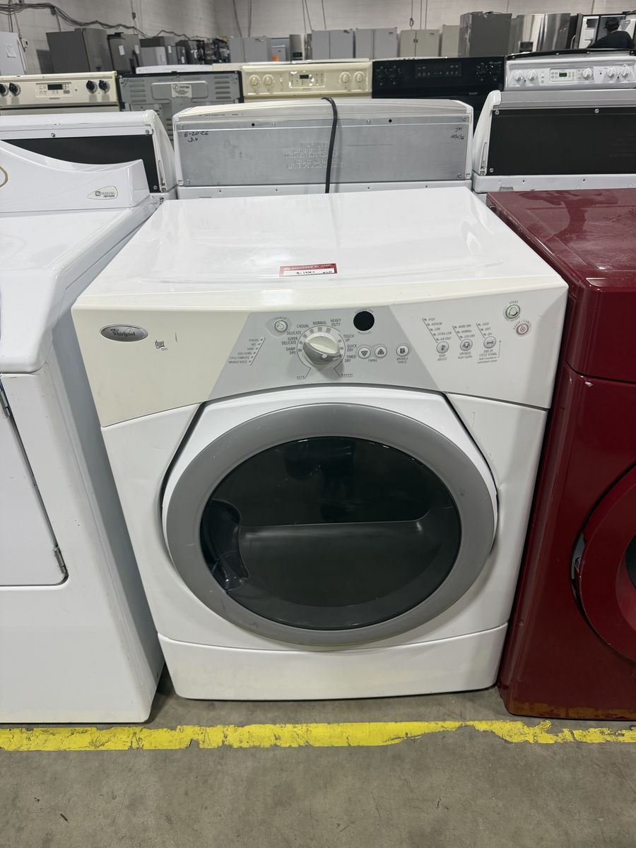 Whirlpool Duet Sport Front Load Electric Dryer White