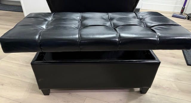 COFFEE TABLE STORAGE OTTOMAN