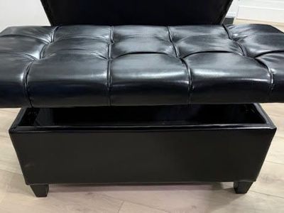 COFFEE TABLE STORAGE OTTOMAN