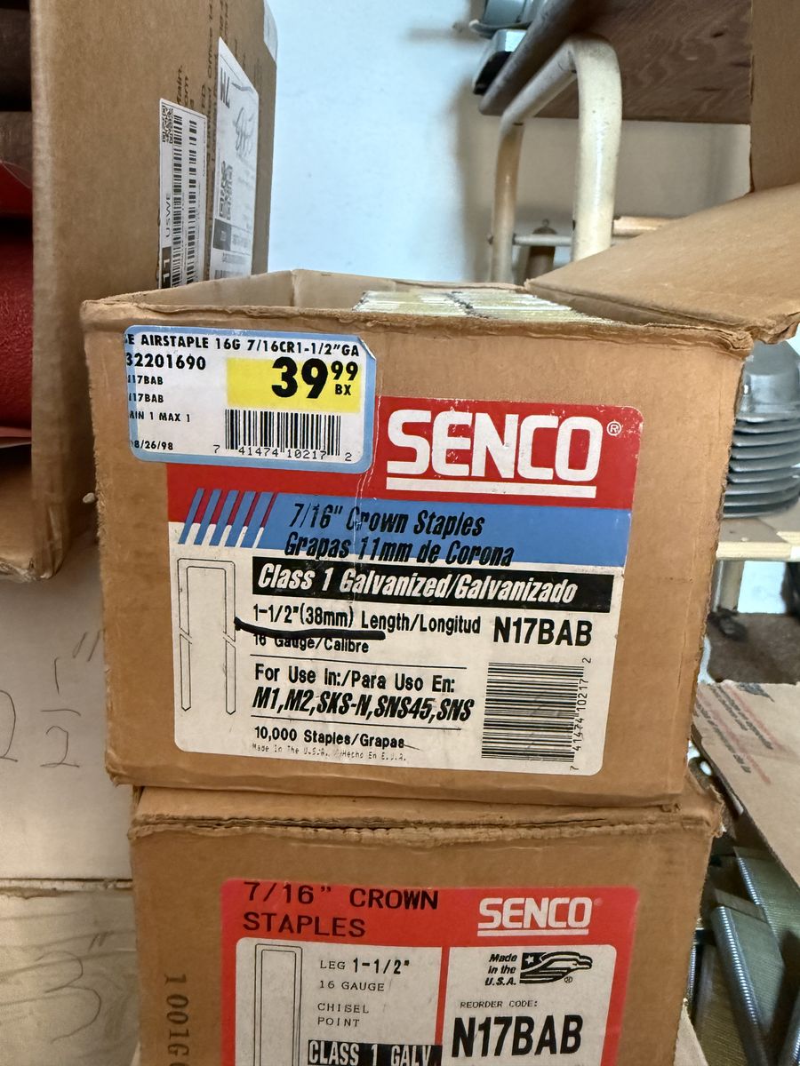 SENCO staples variety