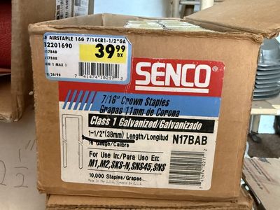 SENCO staples variety