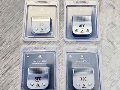 ANDIS CERAMIC EDGE DOG GROOMING CLIPPER BLADES $15 EACH