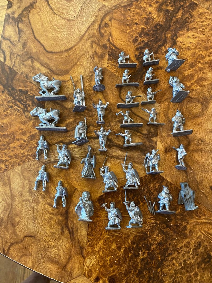 Old Dungeons and Dragons miniatures