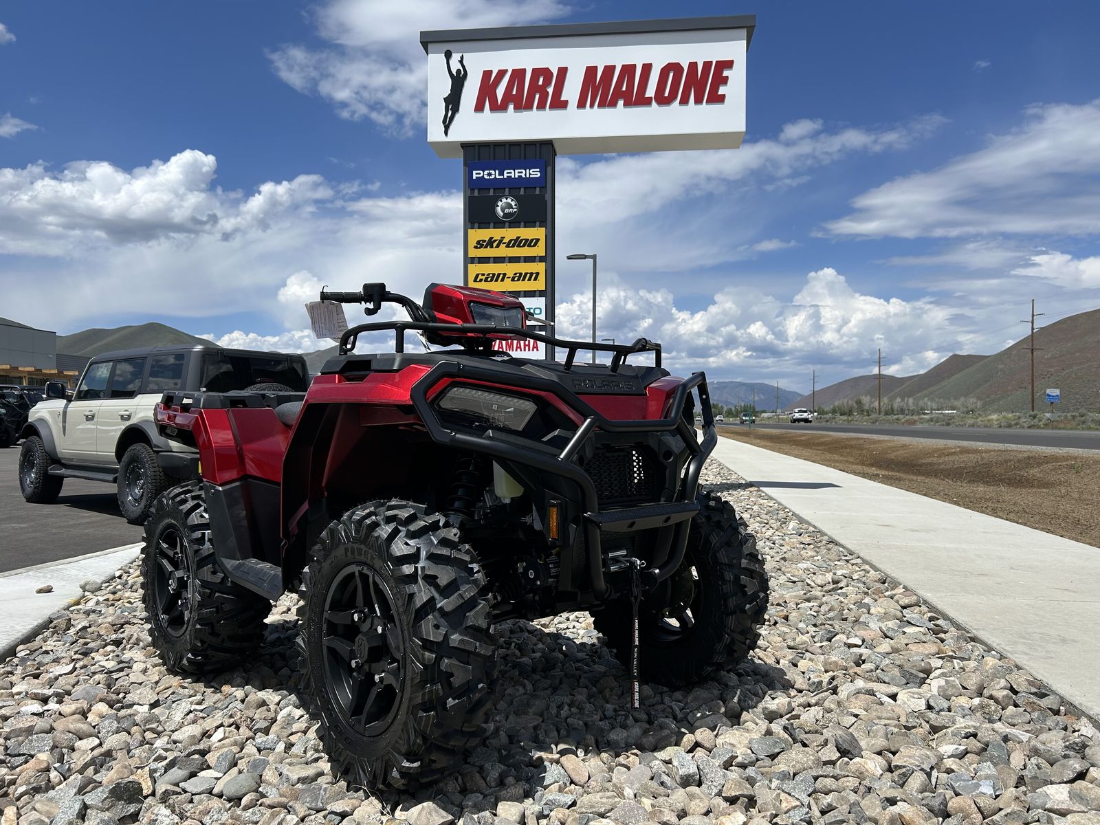 2026 Polaris Sportsman 570 Trail Sunset Red - P050
