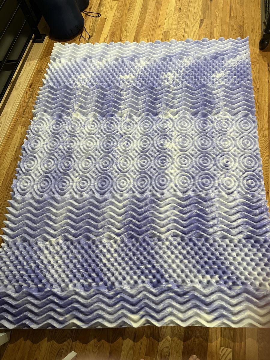 COOL mixed Material Foam Pad - Queen Size