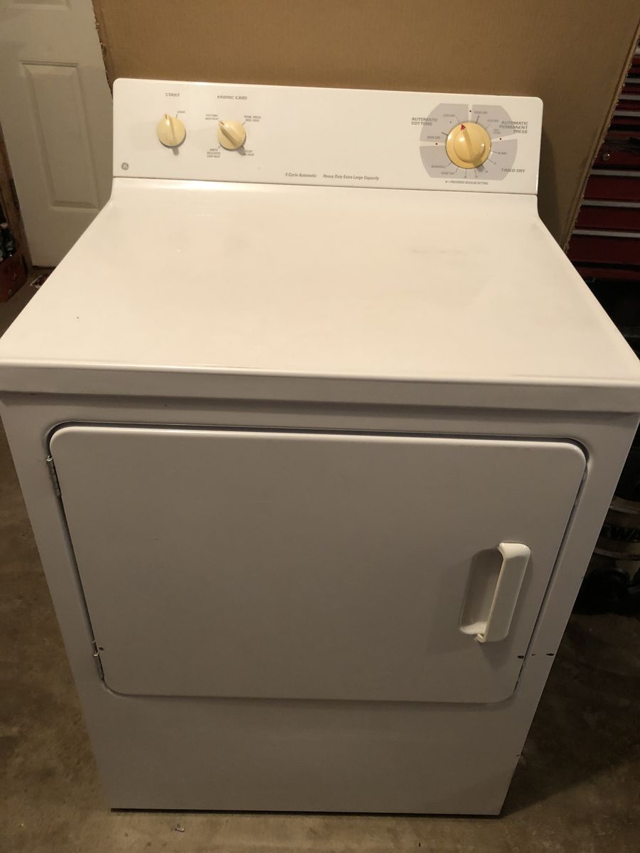 GE Gas Dryer