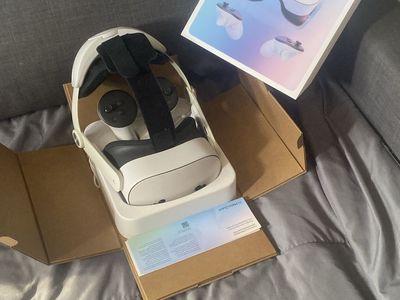 Meta Quest 3S VR Headset 128GB with Elite Strap - Excellent Condition