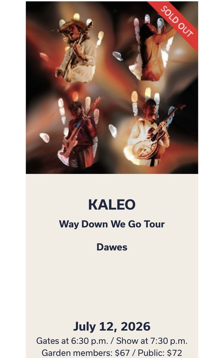 Kaleo- July 12, 2026