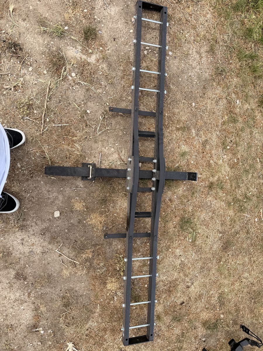 Anti-Rattle Hitch Motorcycle Carrier Rack