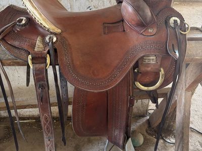 JC Martin Western Saddle