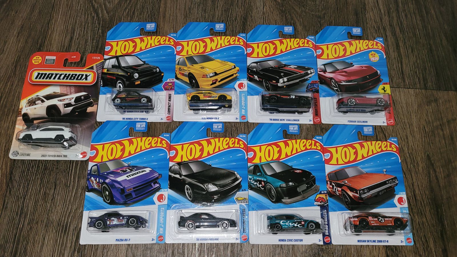 Hot wheel cars
