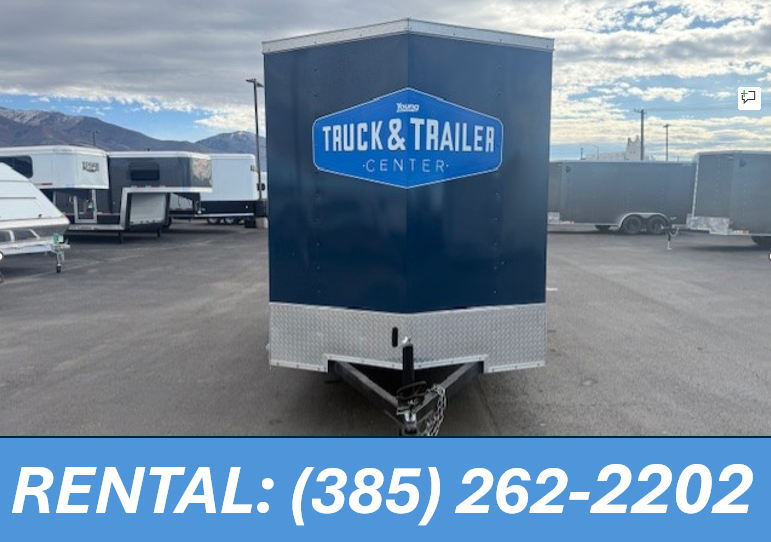 6X12 ENCLSOED TRAILER RENTAL - ONLY $45 A DAY