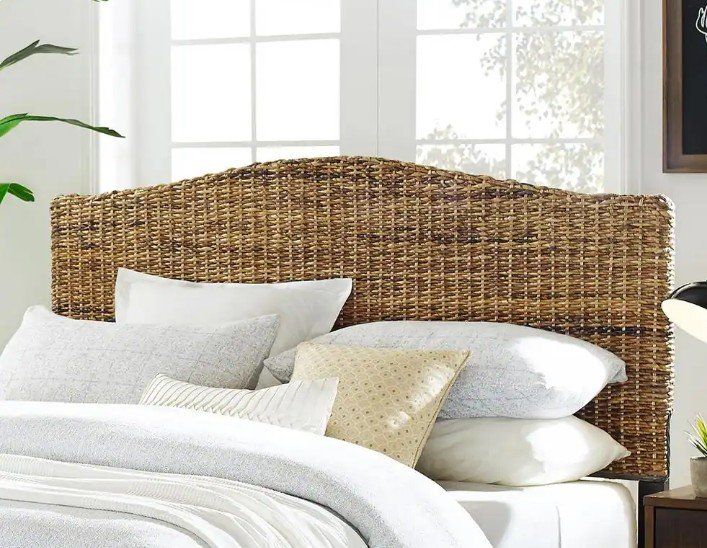 NEW Crosley Serena King Headboard - Natural Banana