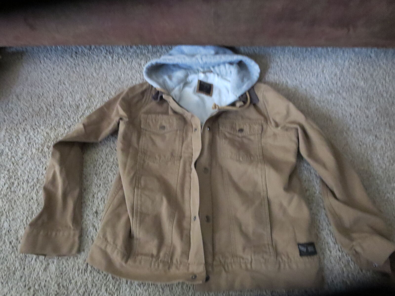 Men's Vans AV Edict Li Canvas Trucker Jacket Size M