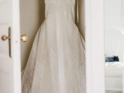 Lazaro “Celeste” wedding dress