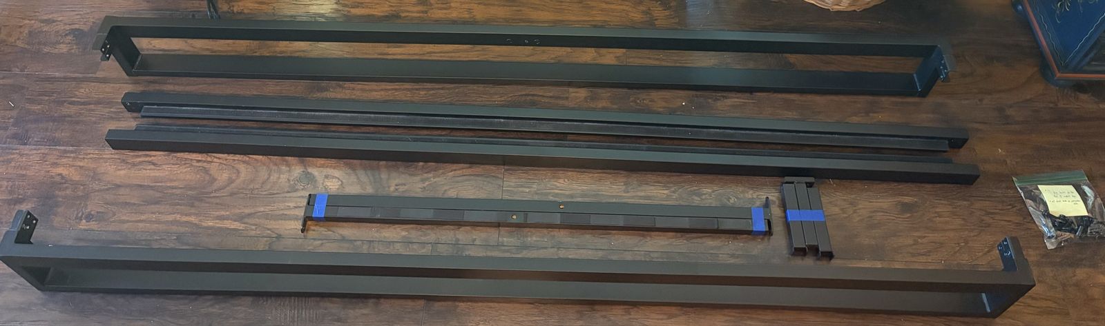 King size platform bed