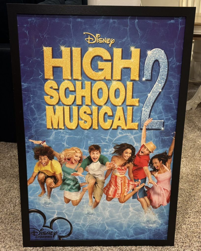 Framed Movie Poster High School Musical 2