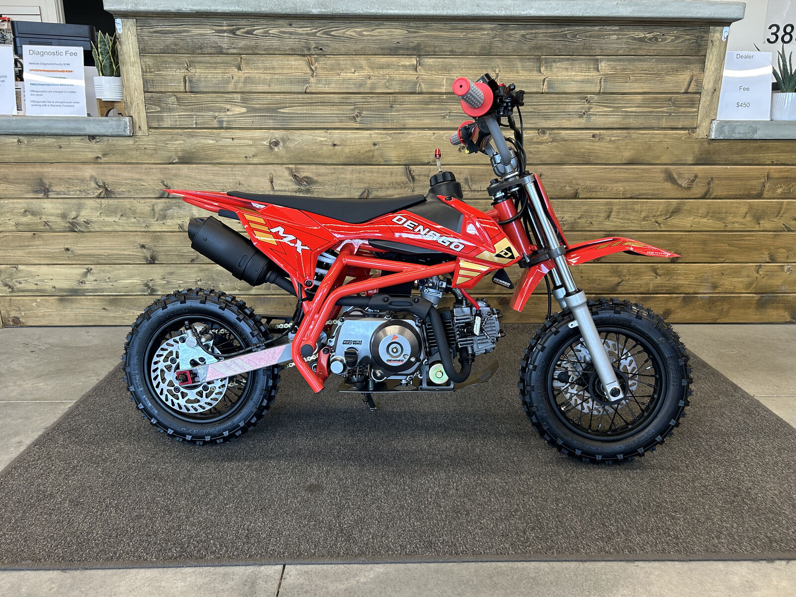 2025 Denago MX Dirt Bike - 107cc