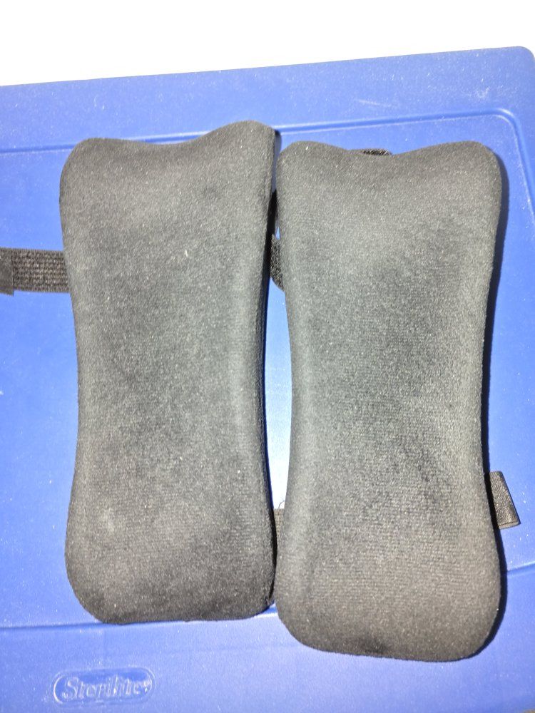 Memory foam Black armrest Cushion Pads - Comfort Grip