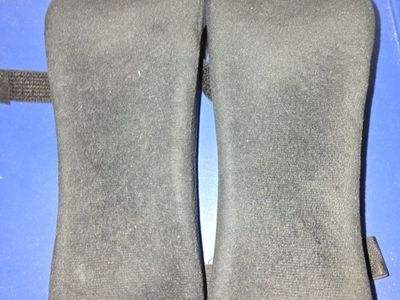 Memory foam Black armrest Cushion Pads - Comfort Grip