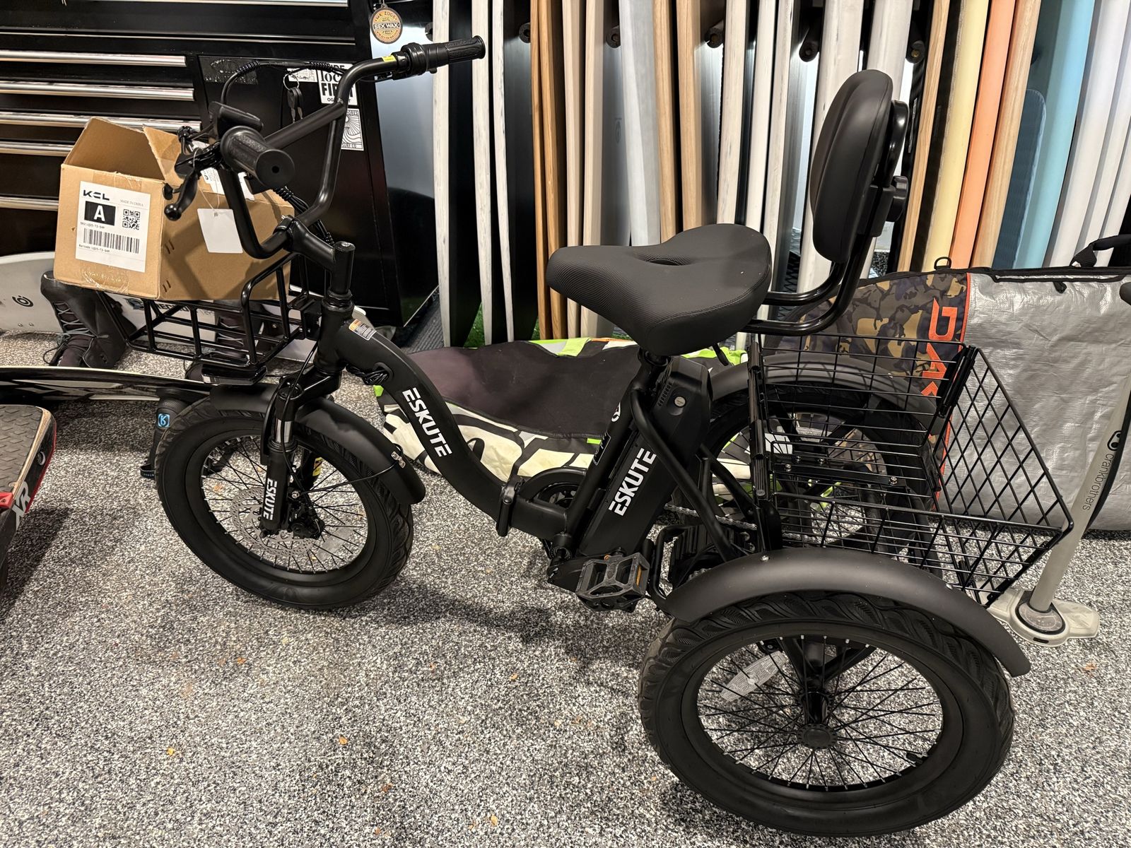 Electric E bike Trike