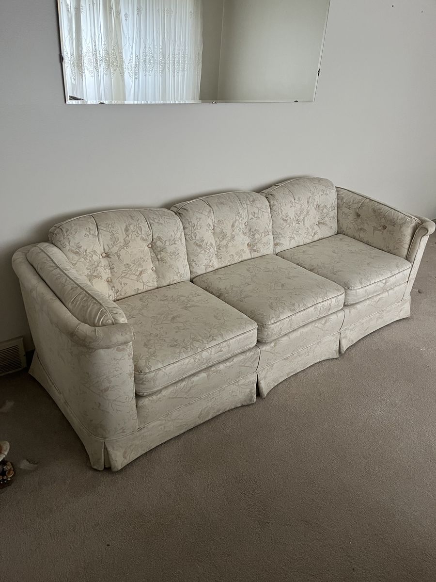 Couch and love seat