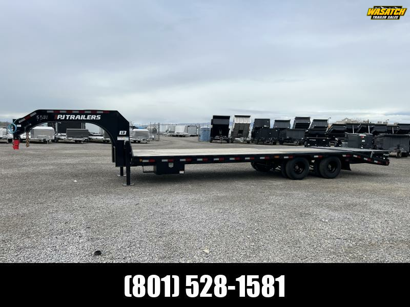 PJ Trailers 8.5x28 Low-Pro Flatdeck With Duals (LD) Flatbed Trailer