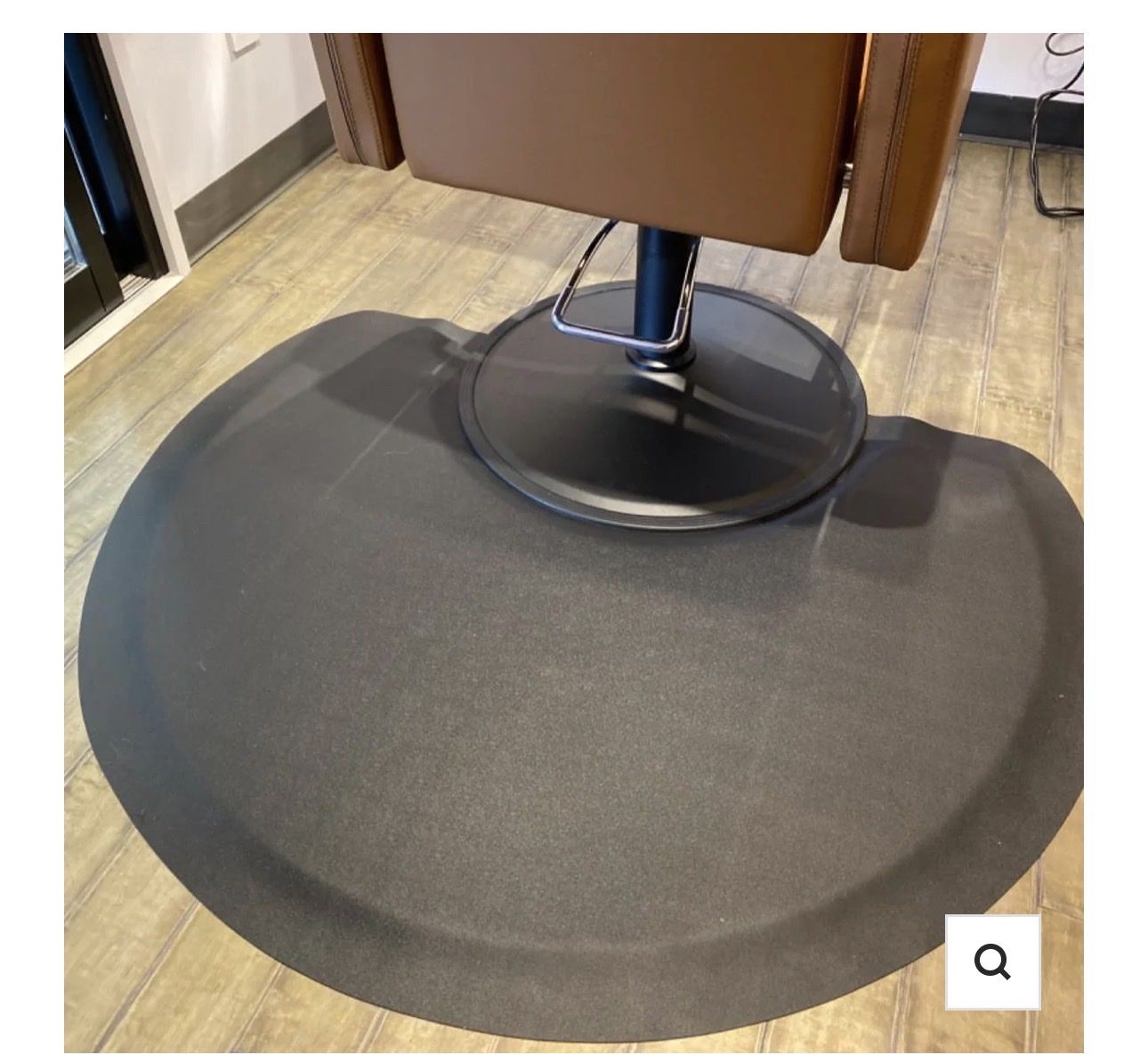 NEW OmySalon 3' x 4' Salon Anti Fatigue circular Barber mat
