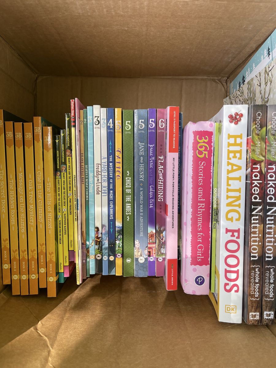 Books - $ .50 each