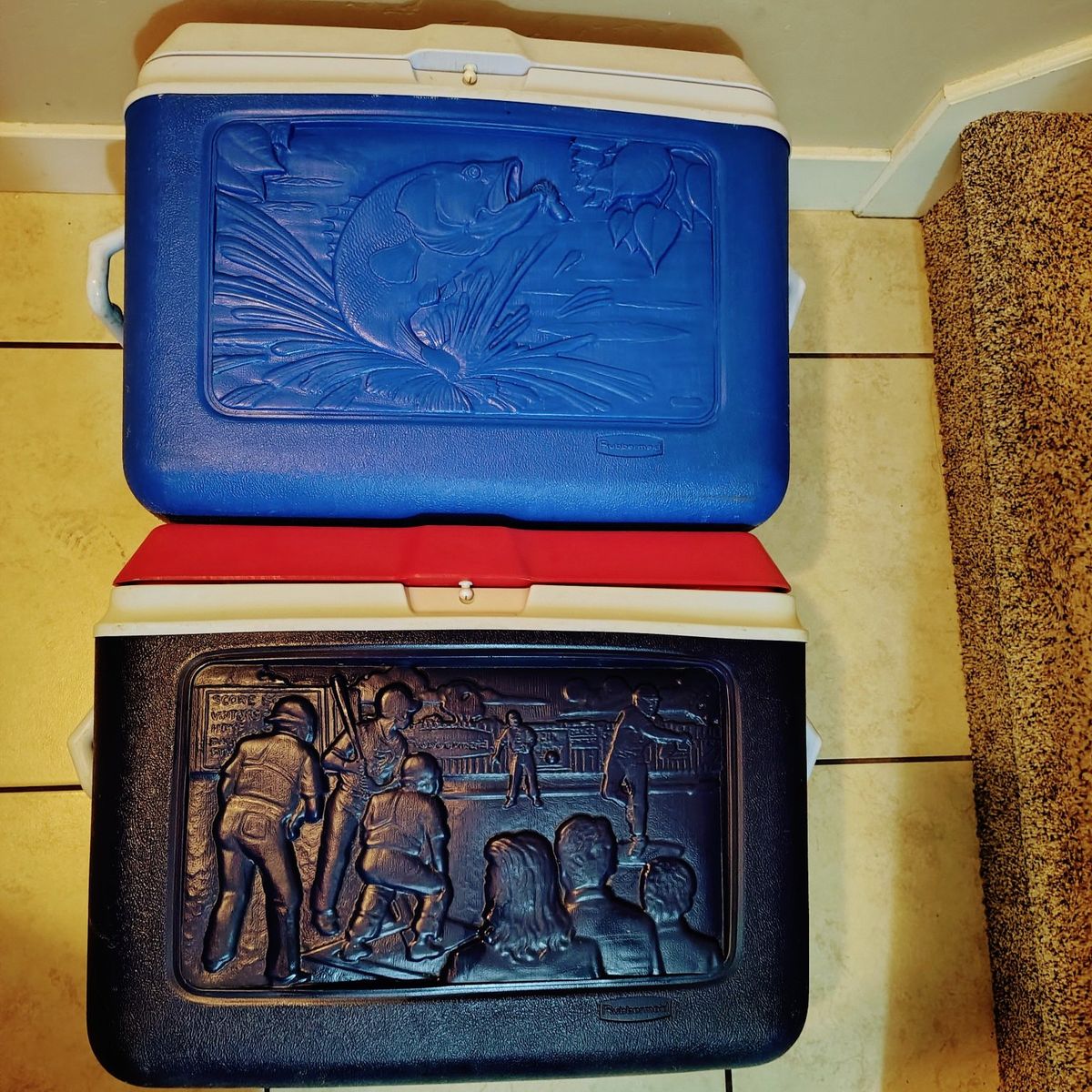Rubbermaid Vintage Coolers 48 qt