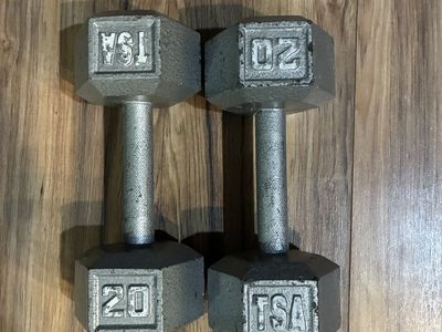 Pair Dumbbells 20 pound
