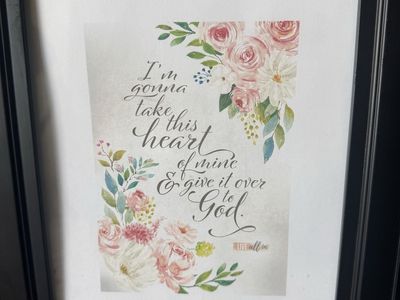 Picture With Black Frame