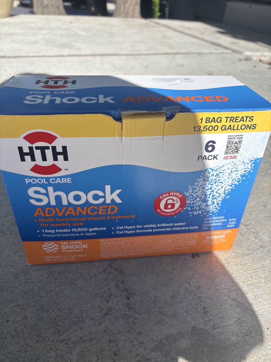 Shock advanced pool care