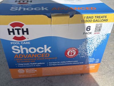 Shock advanced pool care