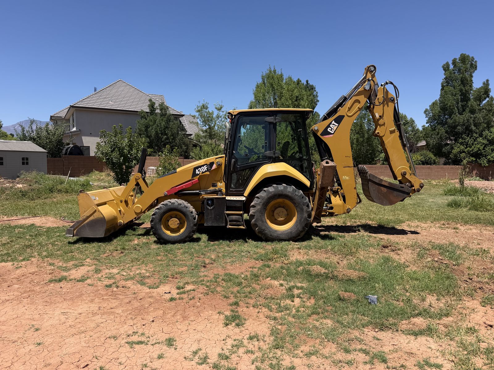 CAT 430F Backhoe Loader - Industrial Heavy Equipment